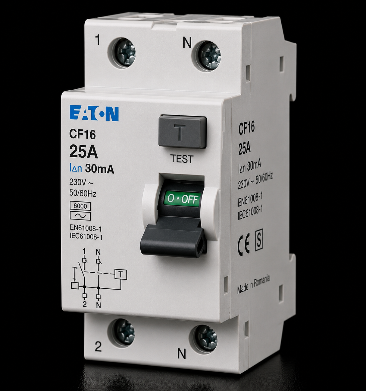 EATON CF16 25A Kaçak Akım Koruma Şalteri