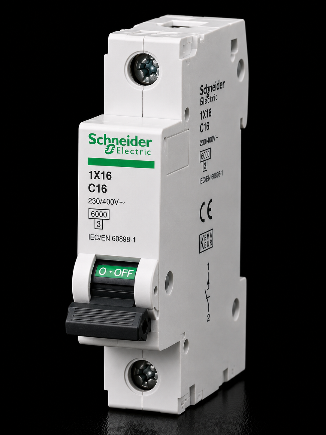 SCHNEIDER 1X16 C16 Monofaze Otomatik Sigorta
