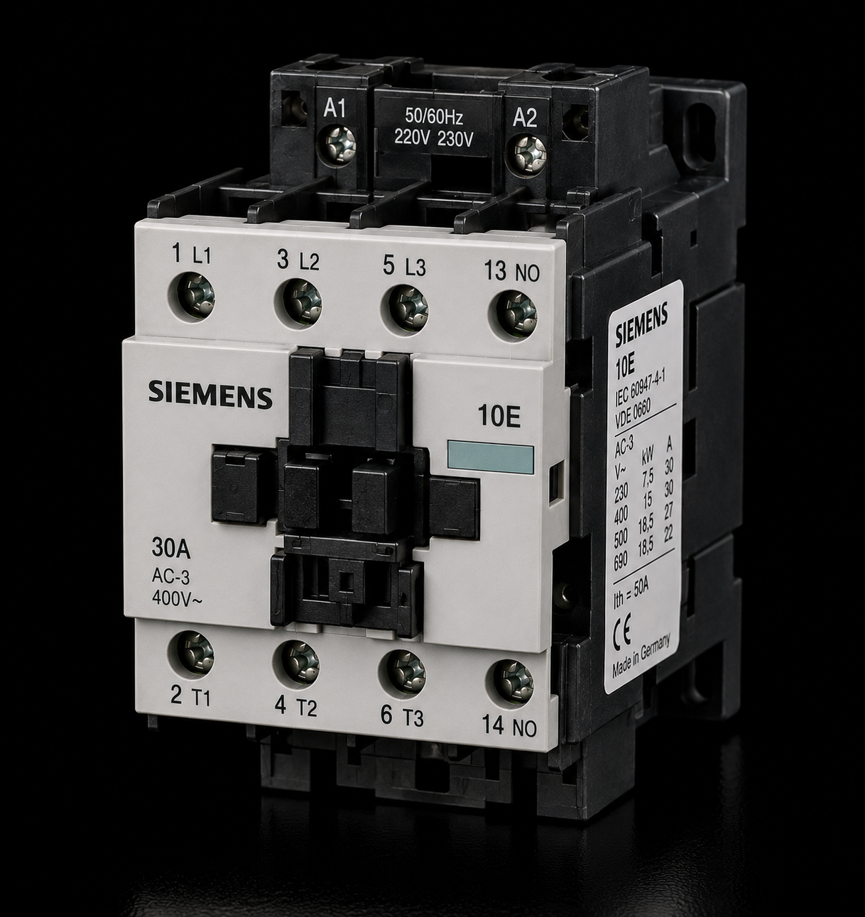 SIEMENS 10E 30A Kontaktör