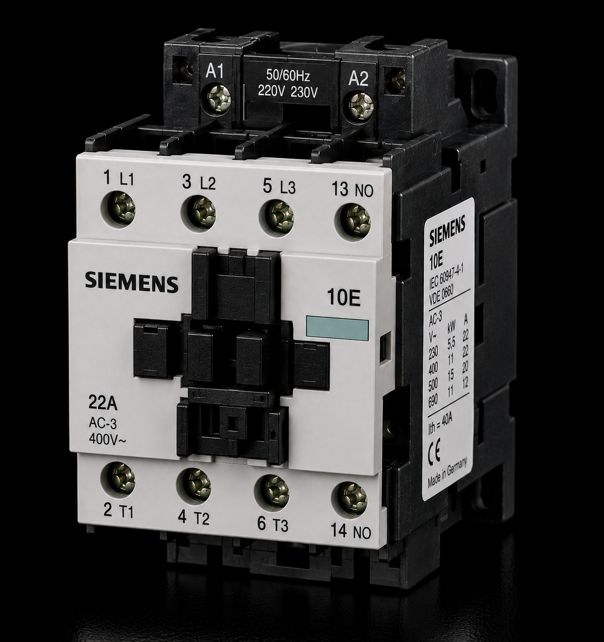 SIEMENS 10E 22A Kontaktör