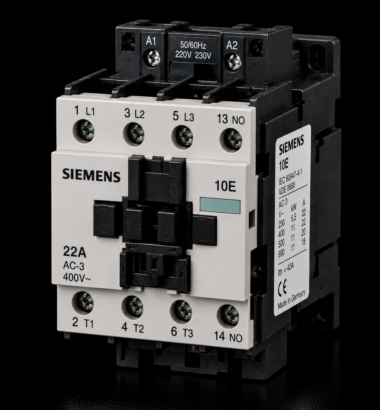 SIEMENS 10E 35A Kontaktör