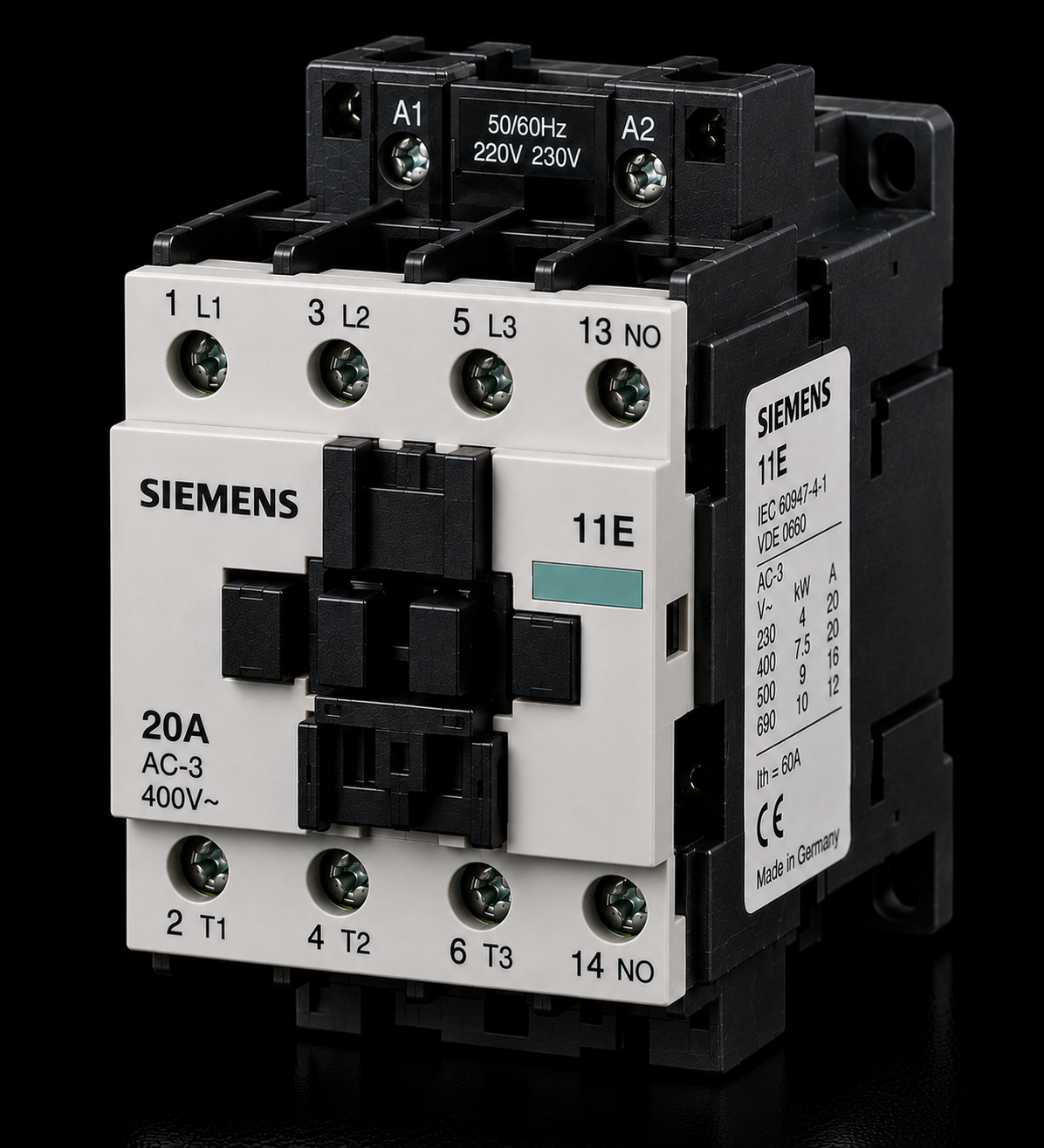 SIEMENS 11E 20A Kontaktör
