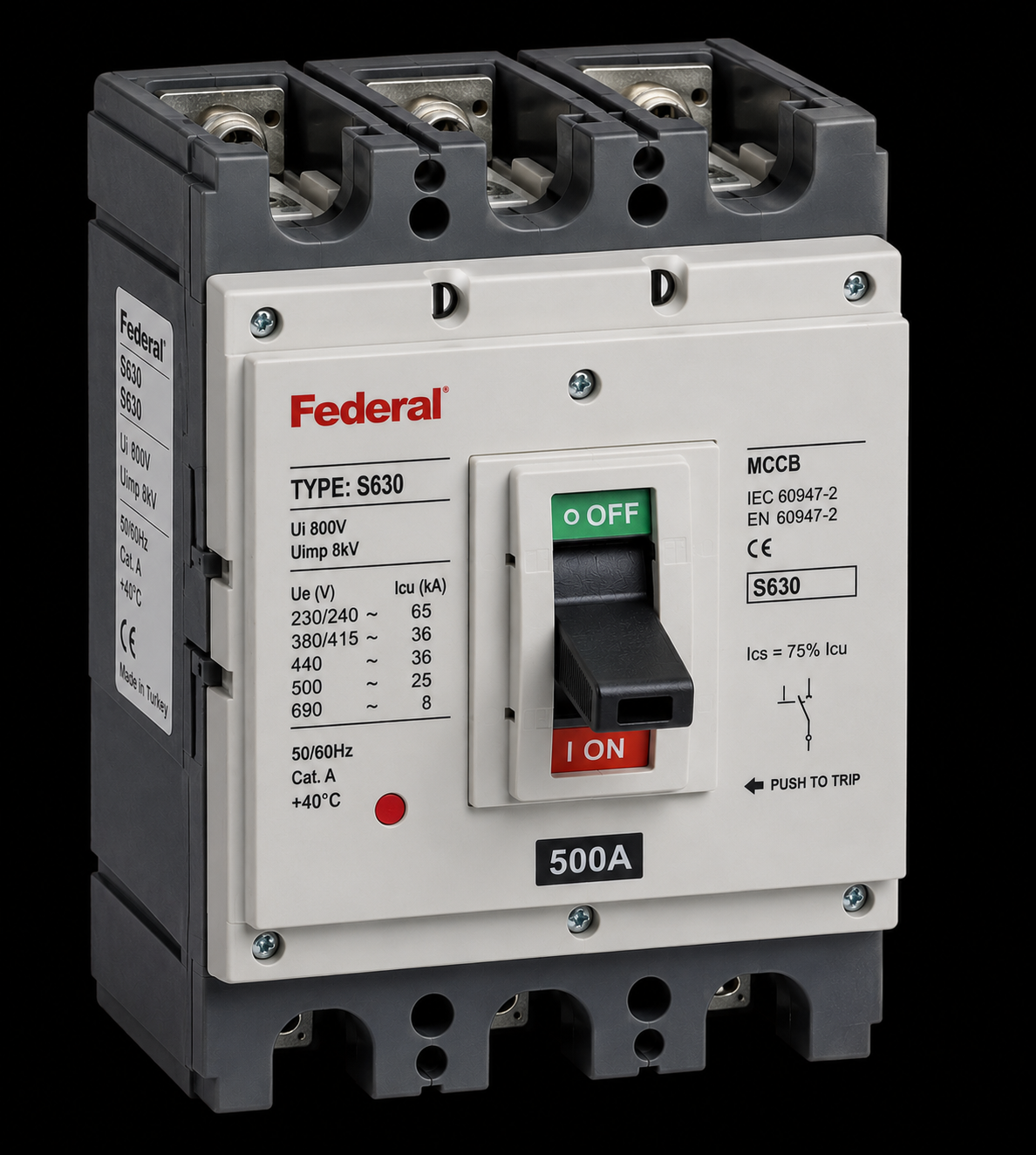 Federal S630 500A Kompak Şalter