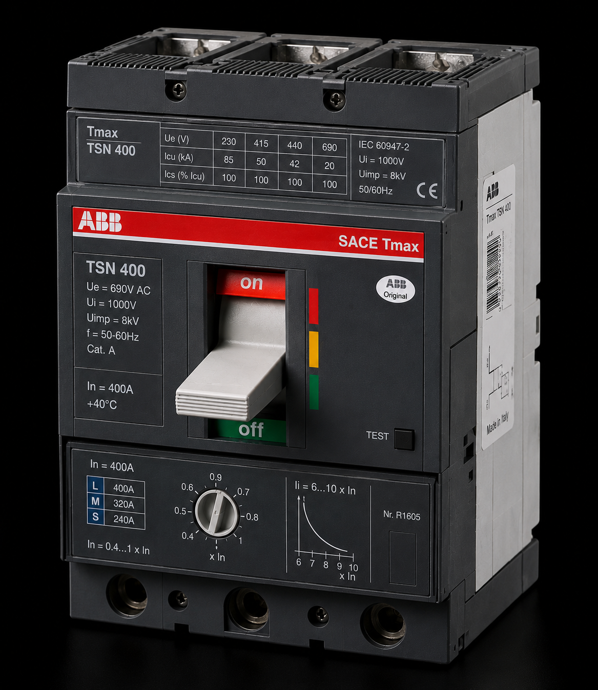 ABB Tmax TSN 400A Kompak Şalter