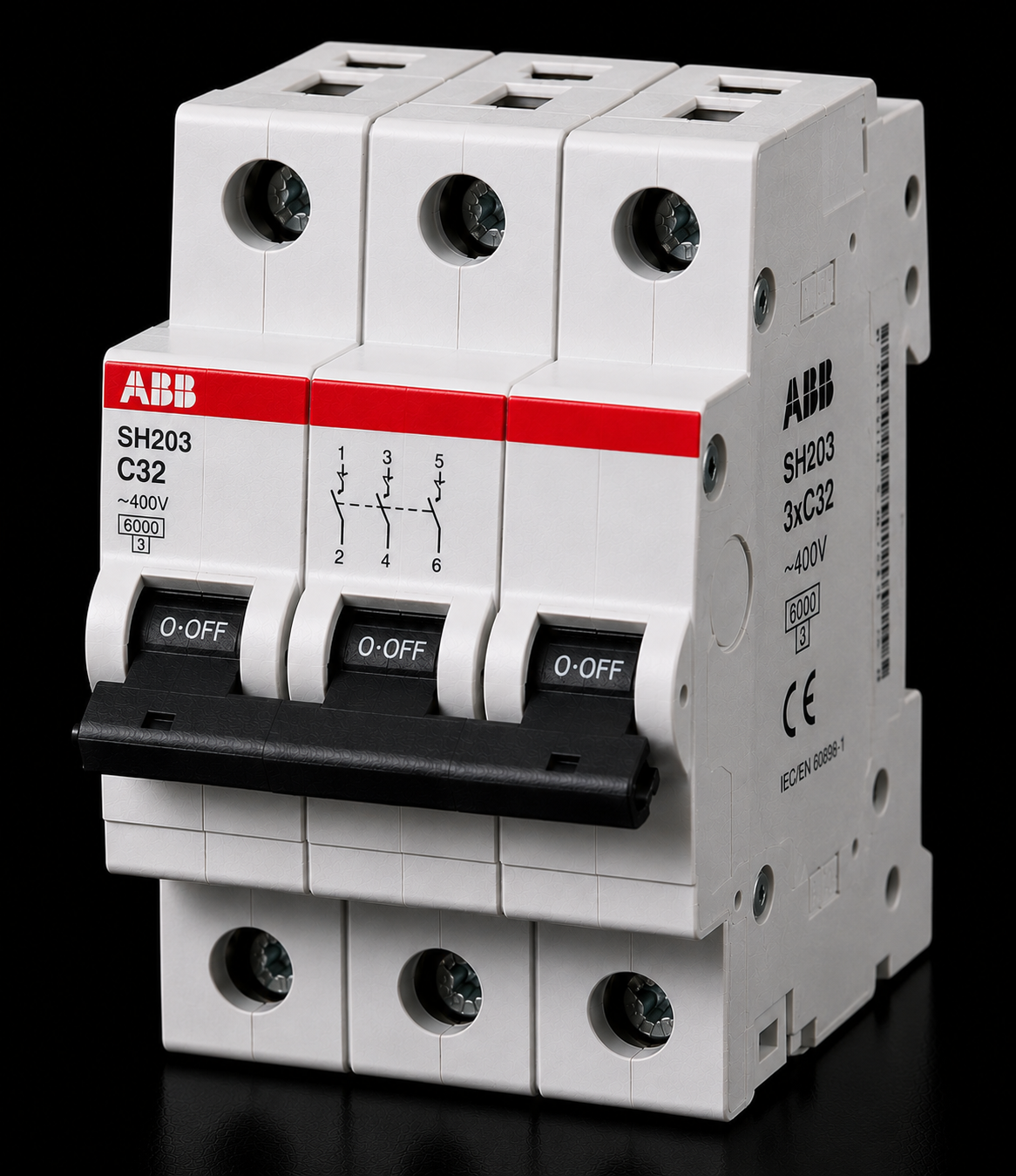 ABB SH203 3xC32A Trifaze Otomatik Sigorta